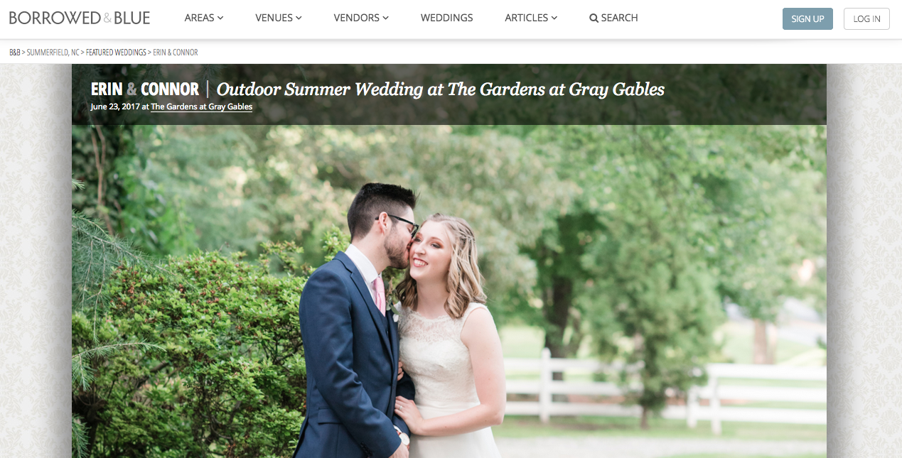An Outdoor Summer Wedding At Gardens At Gray Gables Michelle And