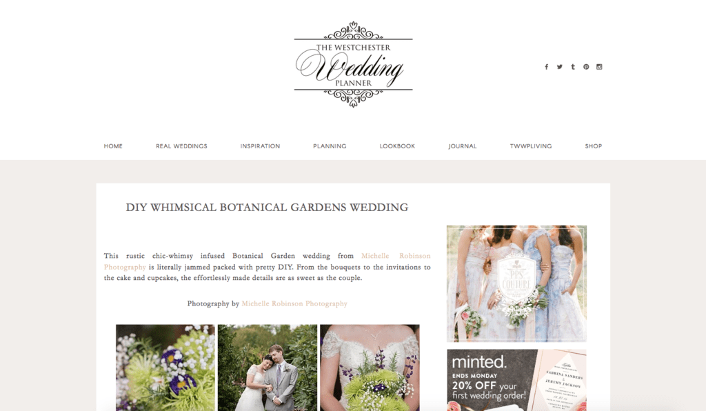 The Westchester Wedding Planner Feature | Michelle Robinson Photography