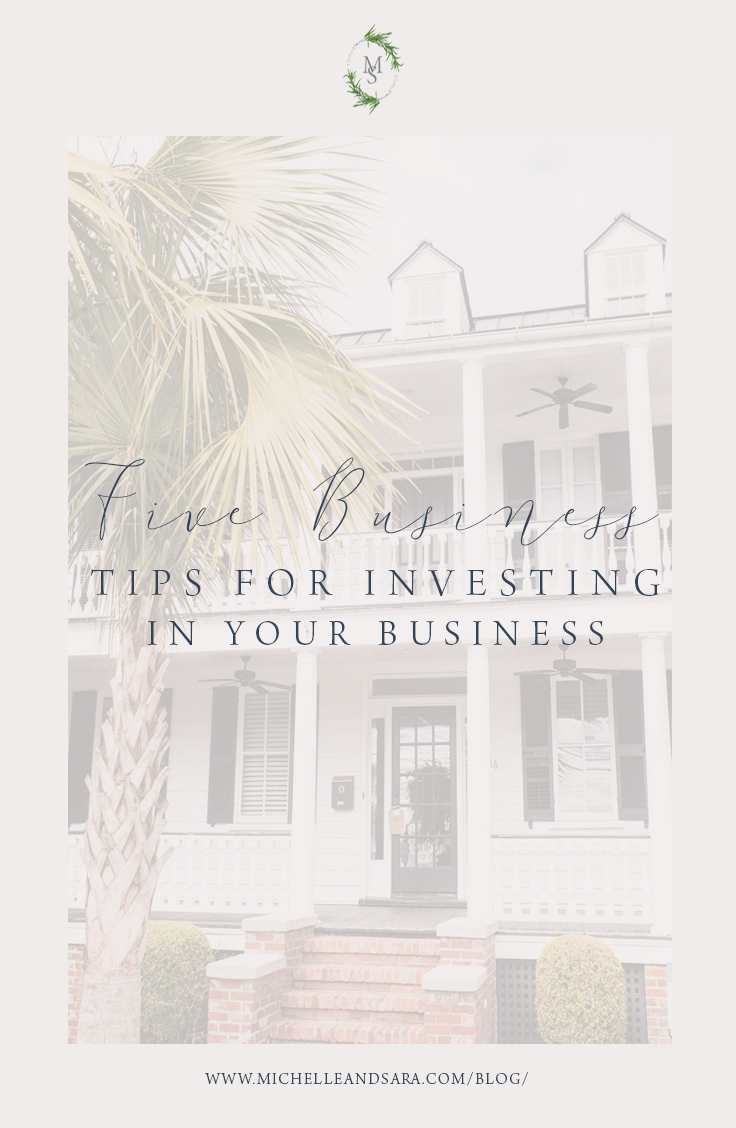 Investing In Your Business, Michelle and Sara Photography