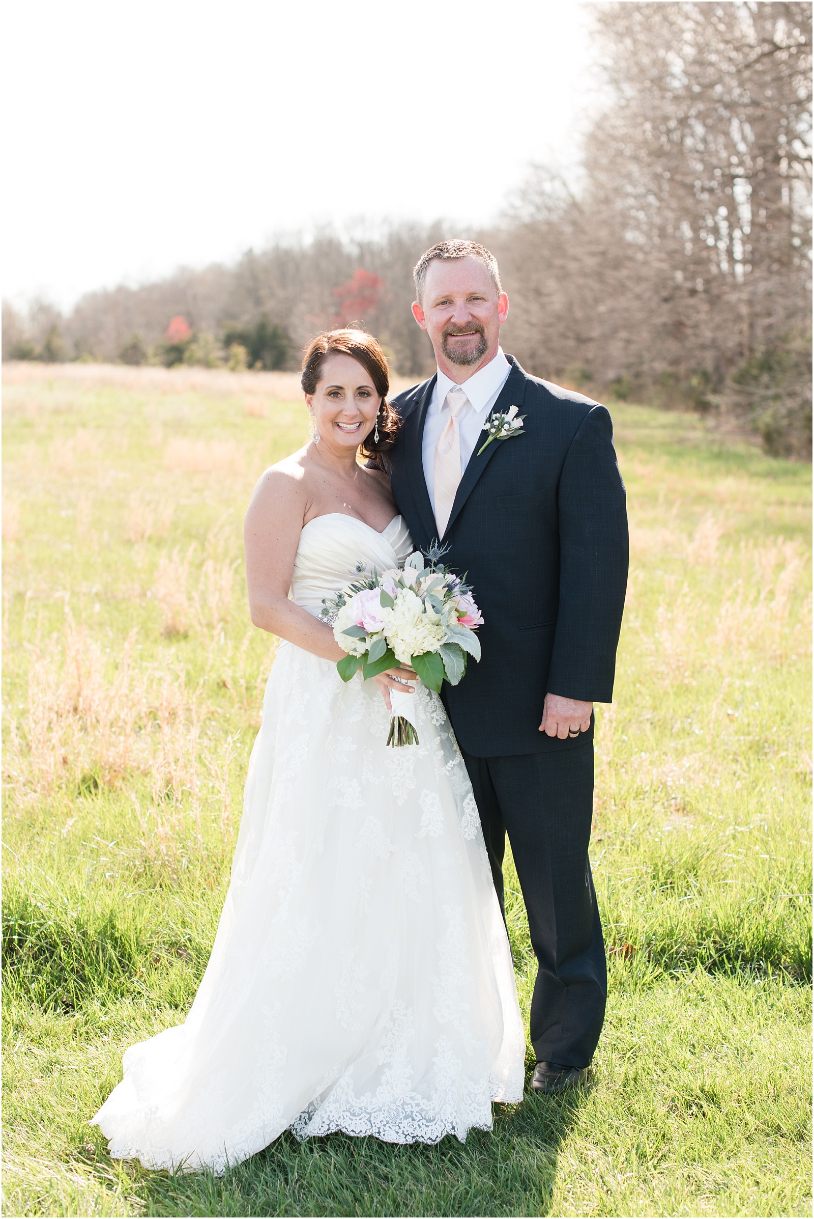 A Country Chic Starlight Meadows Wedding, Burlington NC, Outdoor wedding, wedding rings, wedding invitation suite, groom details, blush wedding bouquet, vintage couch, gray vintage couch