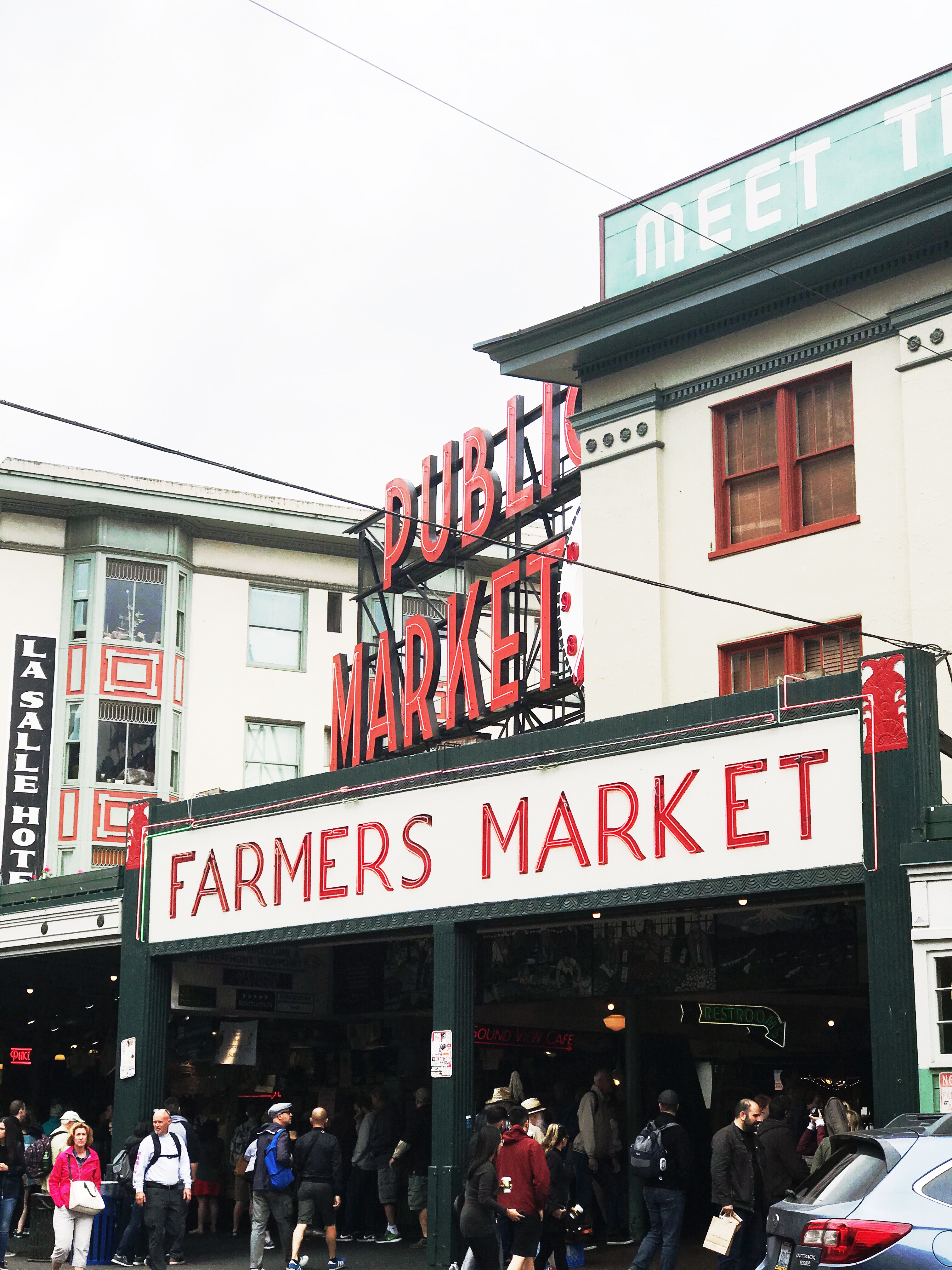 Public Market Place - Pike Place Market in Seattle Washington