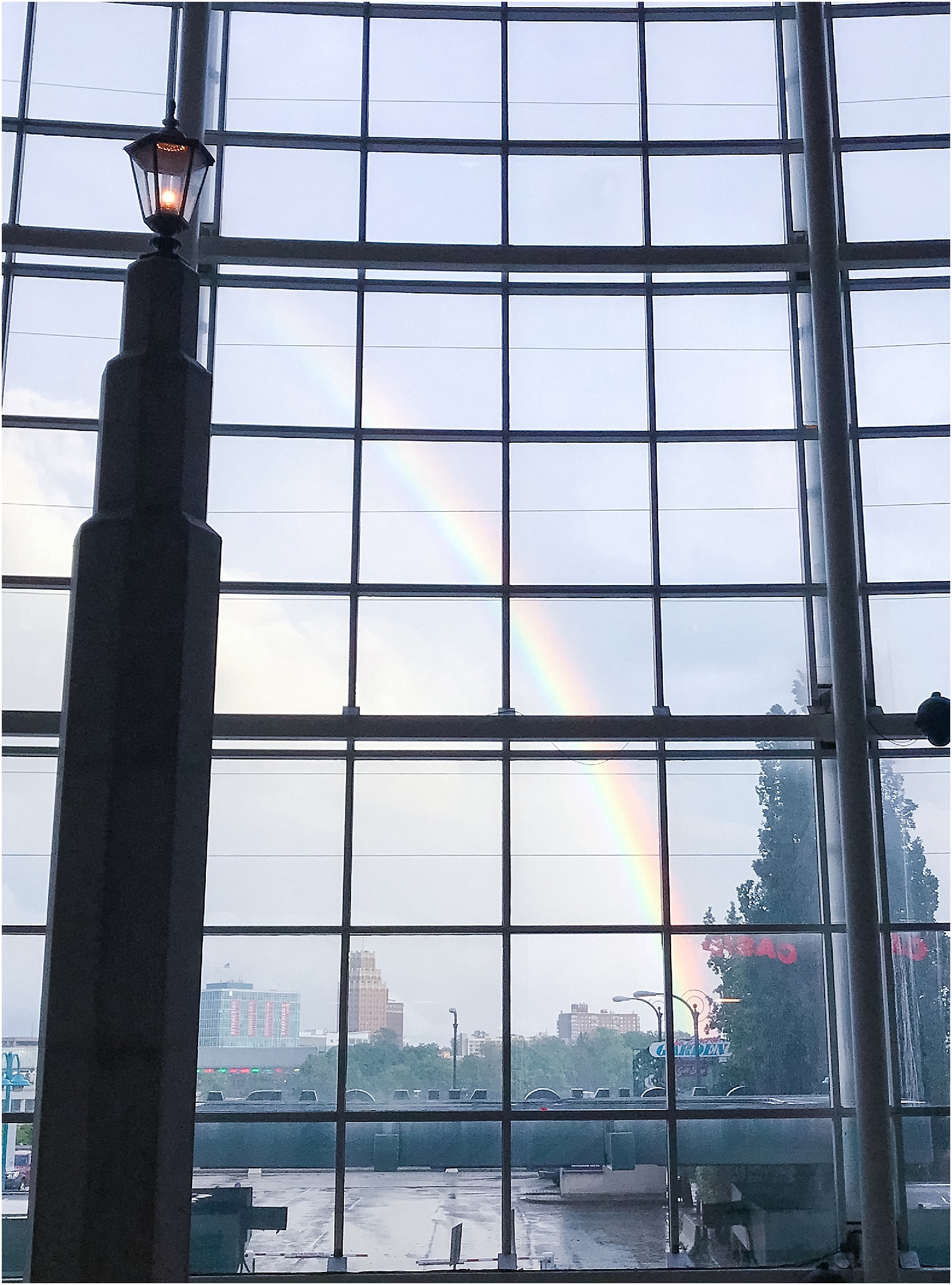 Rainbow at Crowne Plaza Hotel, Niagara Falls, Ontario, Canada